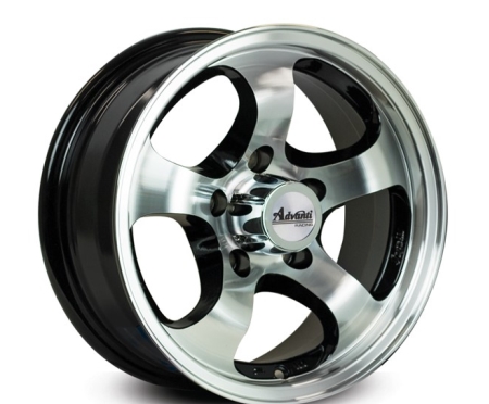 13X5 ADVANTI 5X114.3 0 ATLAS GLOSS BLACK