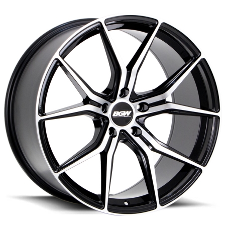 20X8.5 BGW 5X120 35 COMPTON GLOSS BLACK W MF