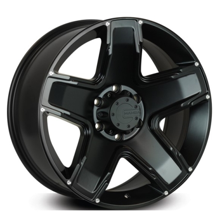 20X9 MAMBA 6X139.7 12 MUSTANG SATIN BLACK