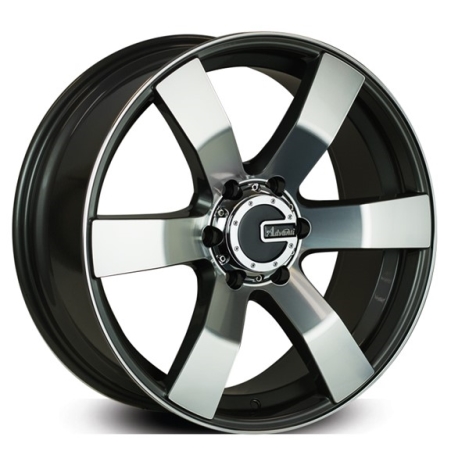 16X7 ADVANTI 6X139.7 20 TYPHOON GUNMETAL